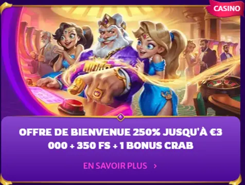 Pack de bienvenue de MidasLuck
