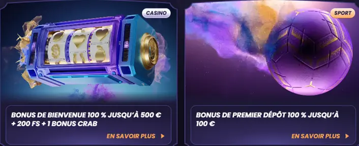 Bonus de bienvenue de Funbet