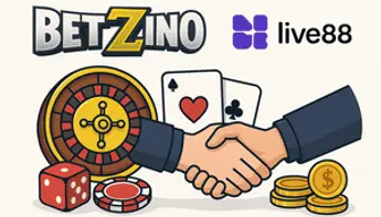 Betzino enrichit son offre avec les jeux en direct de Live 88