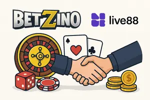 Partenariat Betzino et Live 88