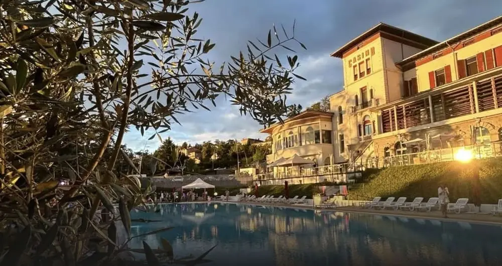 La piscine du casino Saint galmier
