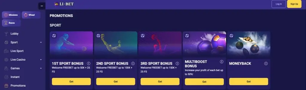 Le cashout posible sur Li.Bet et ses promotions