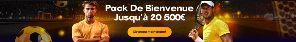 bonus de bienvenue Sport sur Spinstar