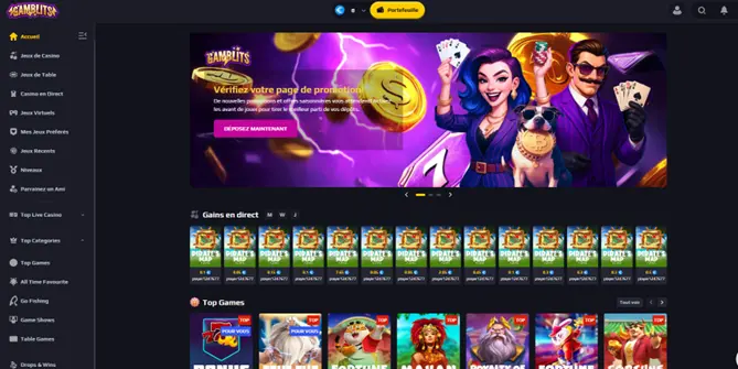 L interface de Gamblits