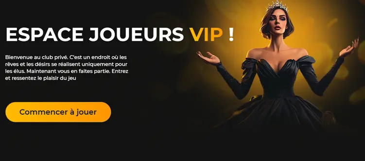 Club VIP du casino SpinStar