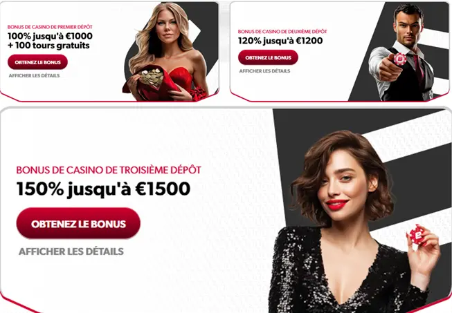 Bonus de bienvenue Betista casino
