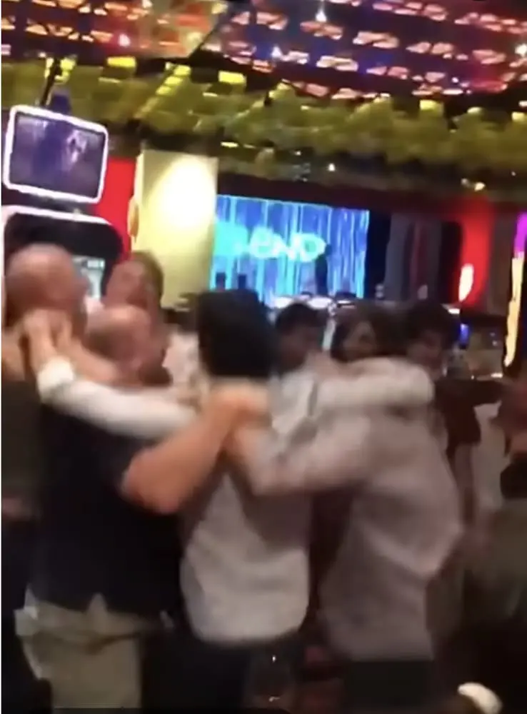 Group of friends hits a $3.6 MILLION DOLLAR roulette spin – YouTube short