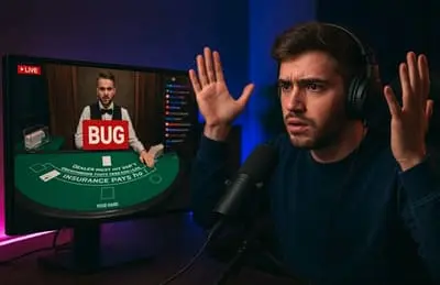 Adin Ross victime d’un bug au Live Casino