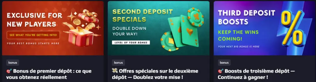 Bonus de bienvenue Blaze Spins