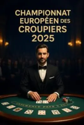 Championnat Européen des Croupiers 2025 &#8211; Les as du Live Casino en compétition !