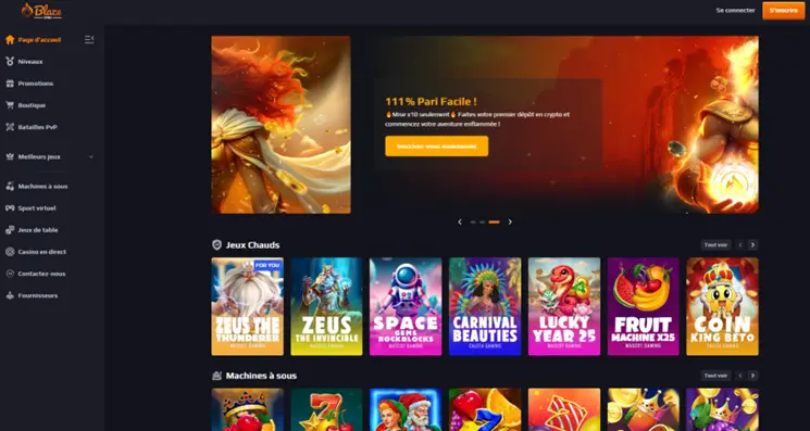 Avis sur le casino Blaze Spins