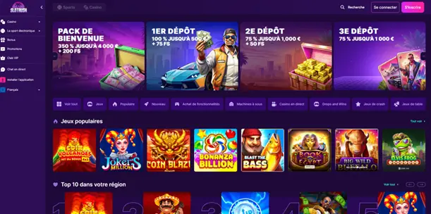 Jouer à Slot Rush casino