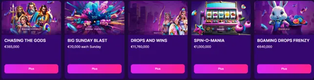 Tournois Slot Rush