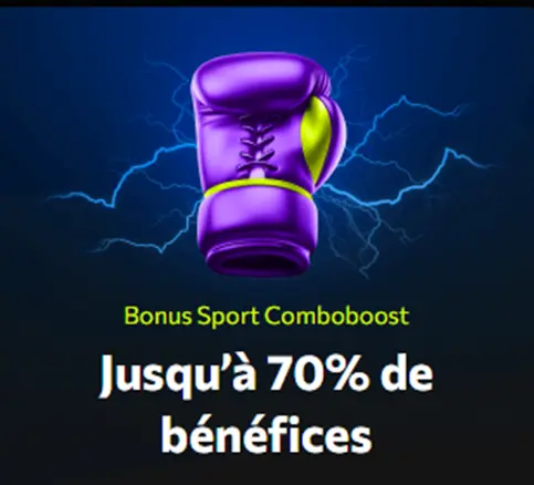 Bonus sport boost de Instasino