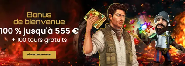 Bonus de bienvenue et tours gratuits de Goldenplay
