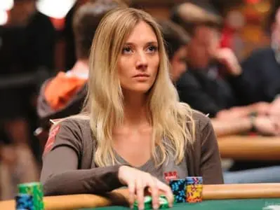 Gaëlle Baumann la Queen du poker