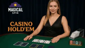 Nouveauté poker en direct : le Casino Hold’em débarque sur Magical Spin !