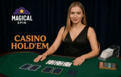 Nouveauté poker en direct : le Casino Hold’em débarque sur Magical Spin !