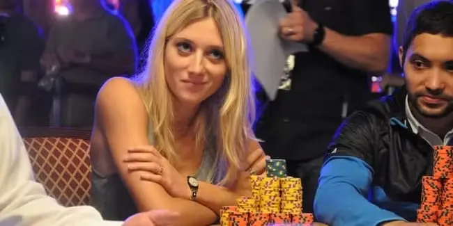Gaelle Baumann, reine du poker