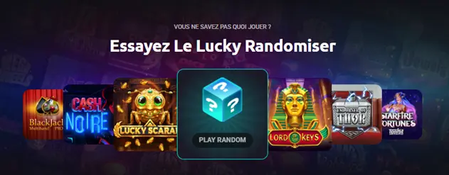 Le Lucky Randomiser de Nova Dreams