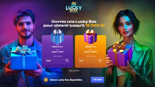 Spin Aura la lucky box