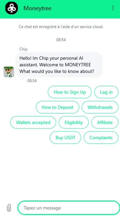 Moneytree.games  service client