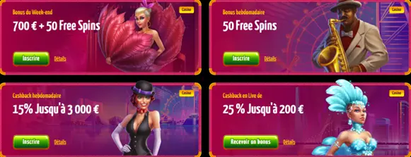Les promotions Joker8