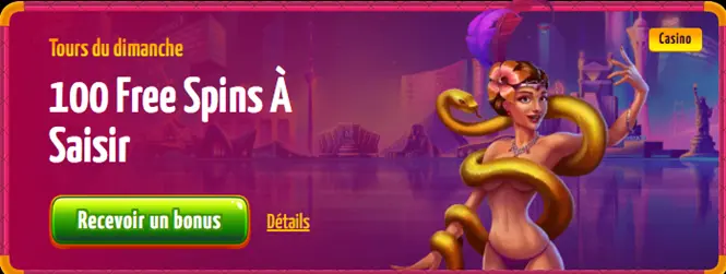 100 free spins Joker8