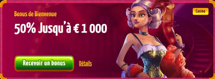 Joker8 Bonus de bienvenue 1000€