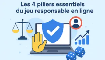 Les 4 piliers essentiels du jeu responsable en ligne