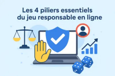 Les 4 piliers essentiels du jeu responsable en ligne