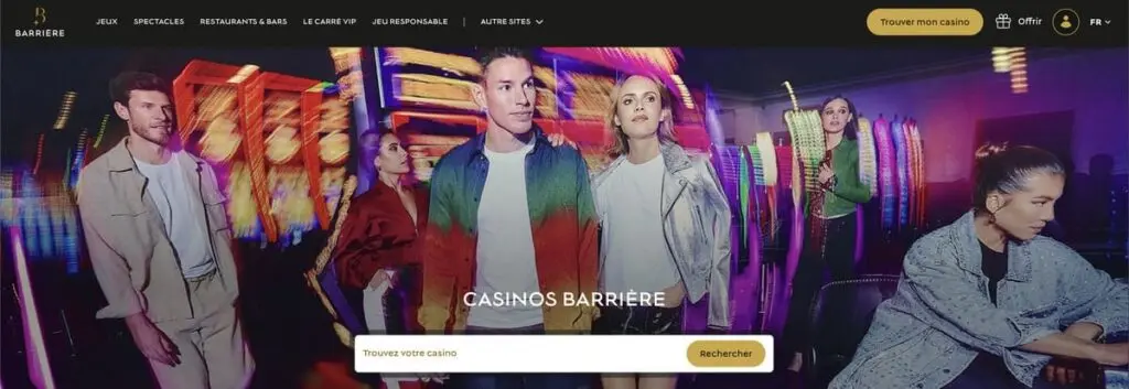 Casino Barriere site web