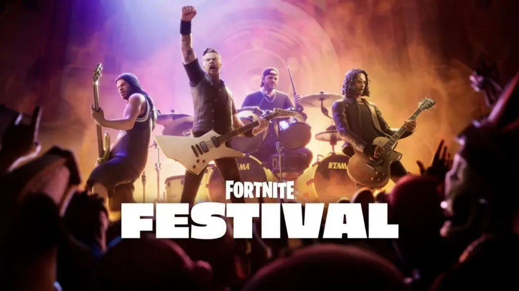 Metallica fortnite festival