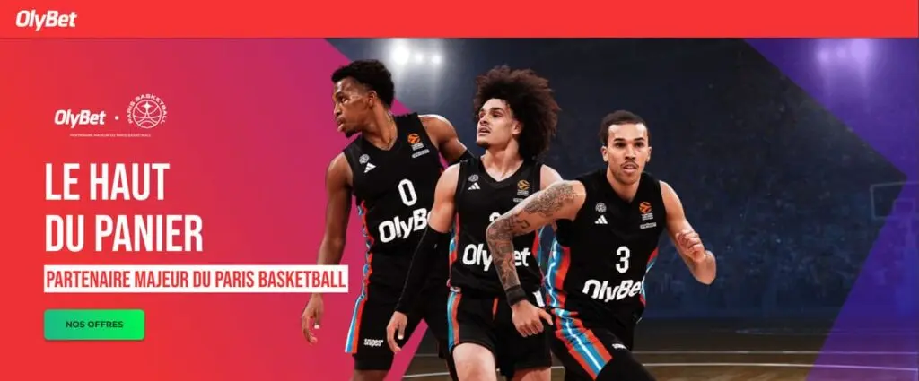 Olybet partenaire de Paris Basketball