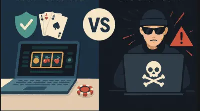 Contraste casino fiable vs site louche