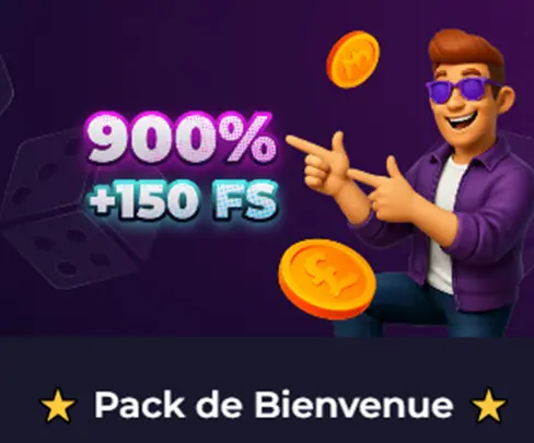 Party Spinz bonus de bienvenue