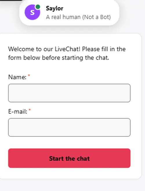Le service client de PrimeBetz