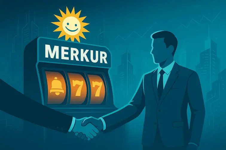 Logo de Merkur et machines a sous