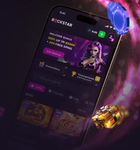 Jouer sur mobile avec Rockstar Casino