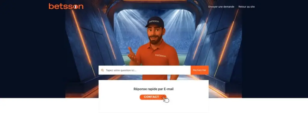 Le service client de Betsson