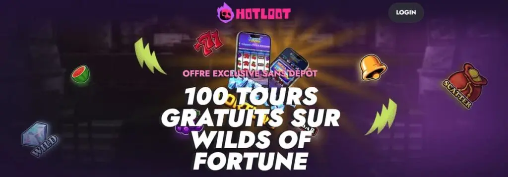 Hotloot nouveau casino en ligne avec bonus sans depot
