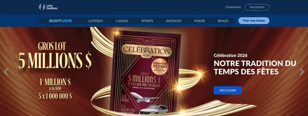 Gros lot de 5 millions $ sur Loto-Québec