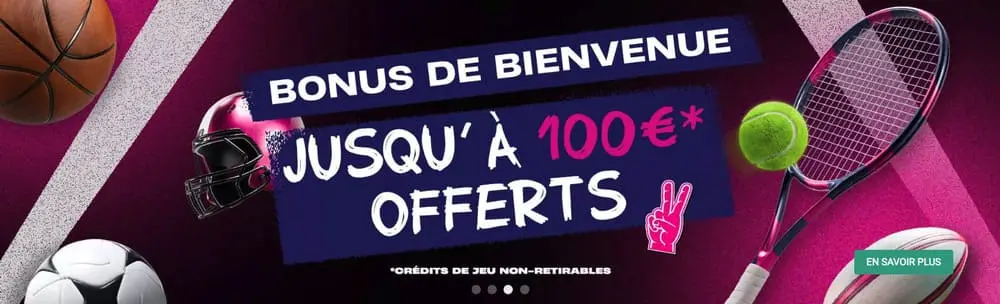100 euros de bonus sur VBET
