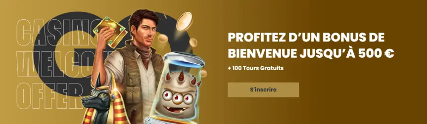 Bonus de bienvenue casino GQBET