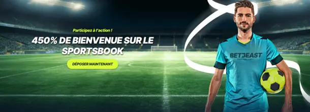 BetBeast Bonus de bienvenue Sport