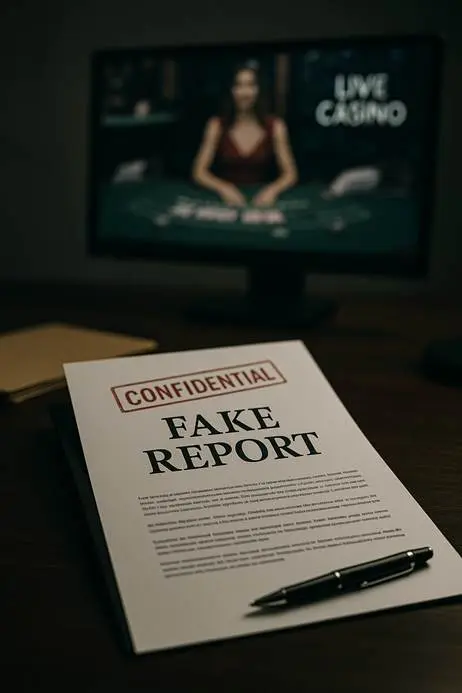 Fake report confidential