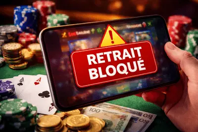 Casino retrait bloqué