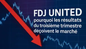 FDJ United : pourquoi les résultats du troisième trimestre 2025 déçoivent le marché