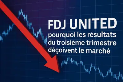 FDJ United pourquoi les résultats du 3ème trimestre décoivent le marché