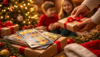 Jeux d’argent et enfants à Noël : un cadeau banalisé aux risques réels